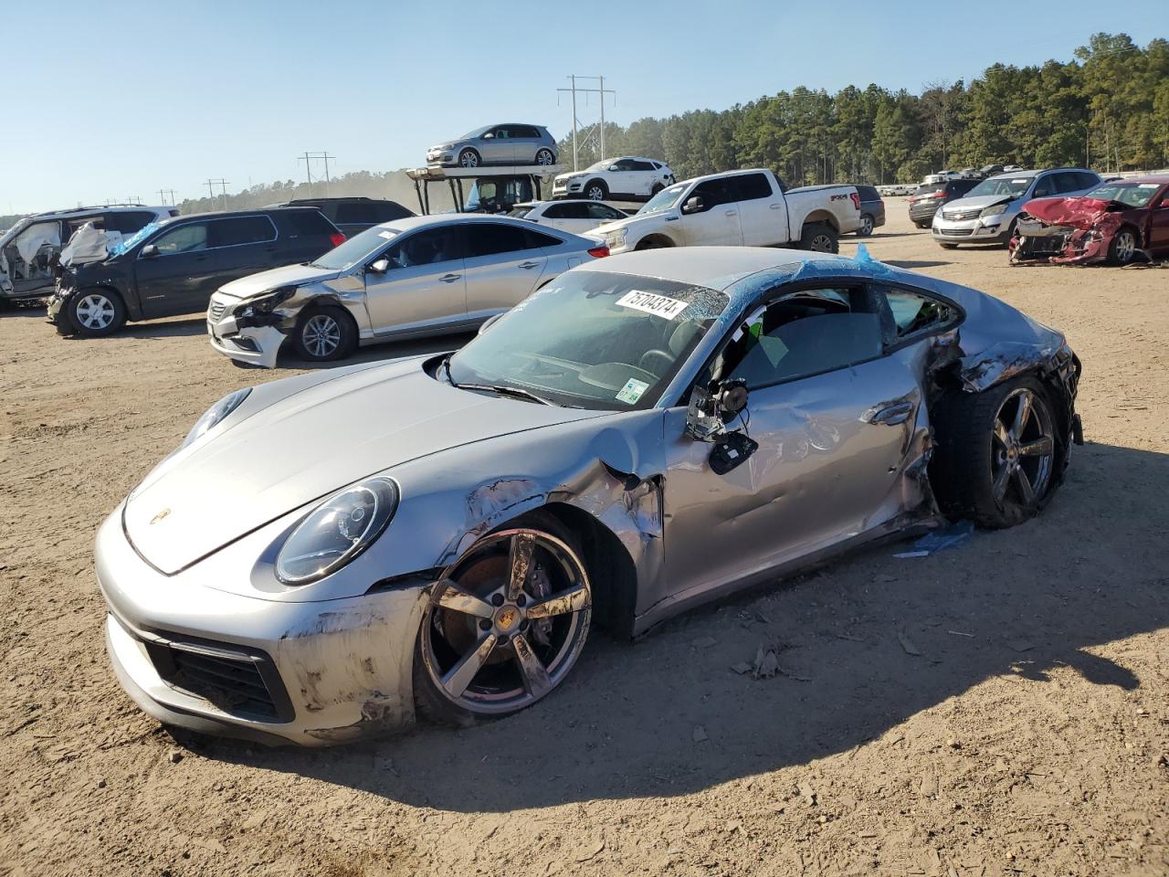 2023 PORSCHE 911 CARRERA VIN:WP0AA2A98PS206062