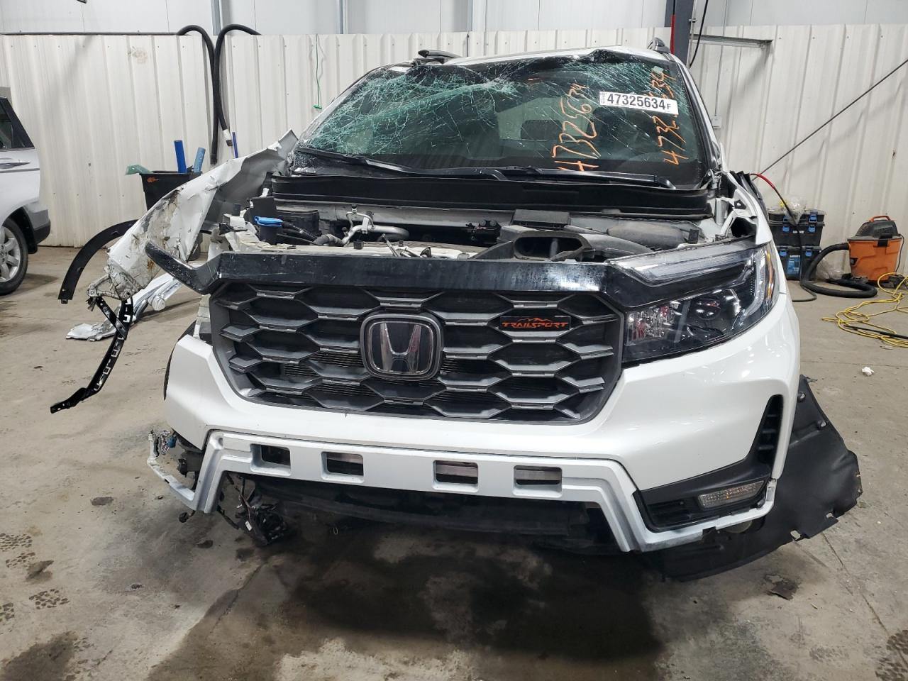 2022 HONDA PASSPORT TRAIL SPORT VIN:5FNYF8H6XNB008589