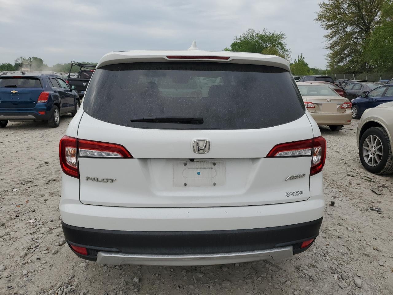 2022 HONDA PILOT EXL VIN:5FNYF6H59NB034936