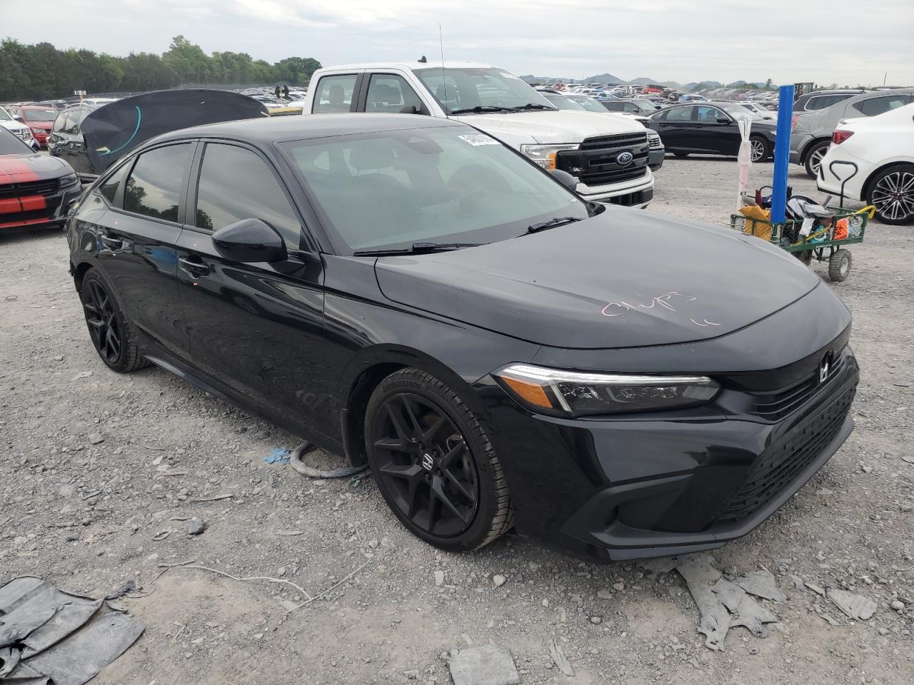 2022 HONDA CIVIC SPORT VIN:2HGFE2F54NH574275