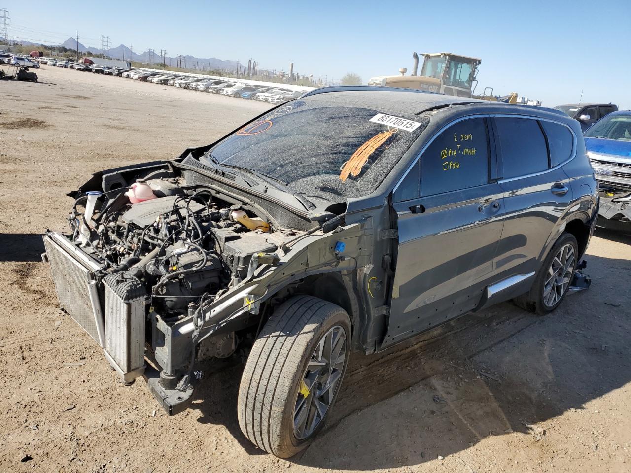 2023 HYUNDAI SANTA FE CALLIGRAPHY VIN:5NMS5DAL7PH603130