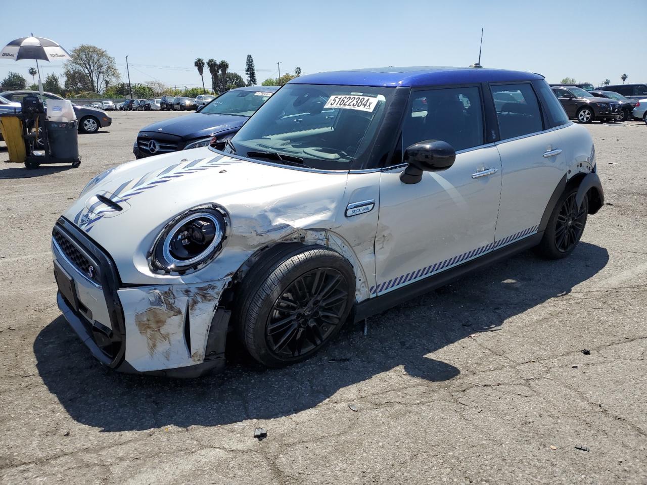 2022 MINI COOPER S VIN:WMW53DK03N2S29072