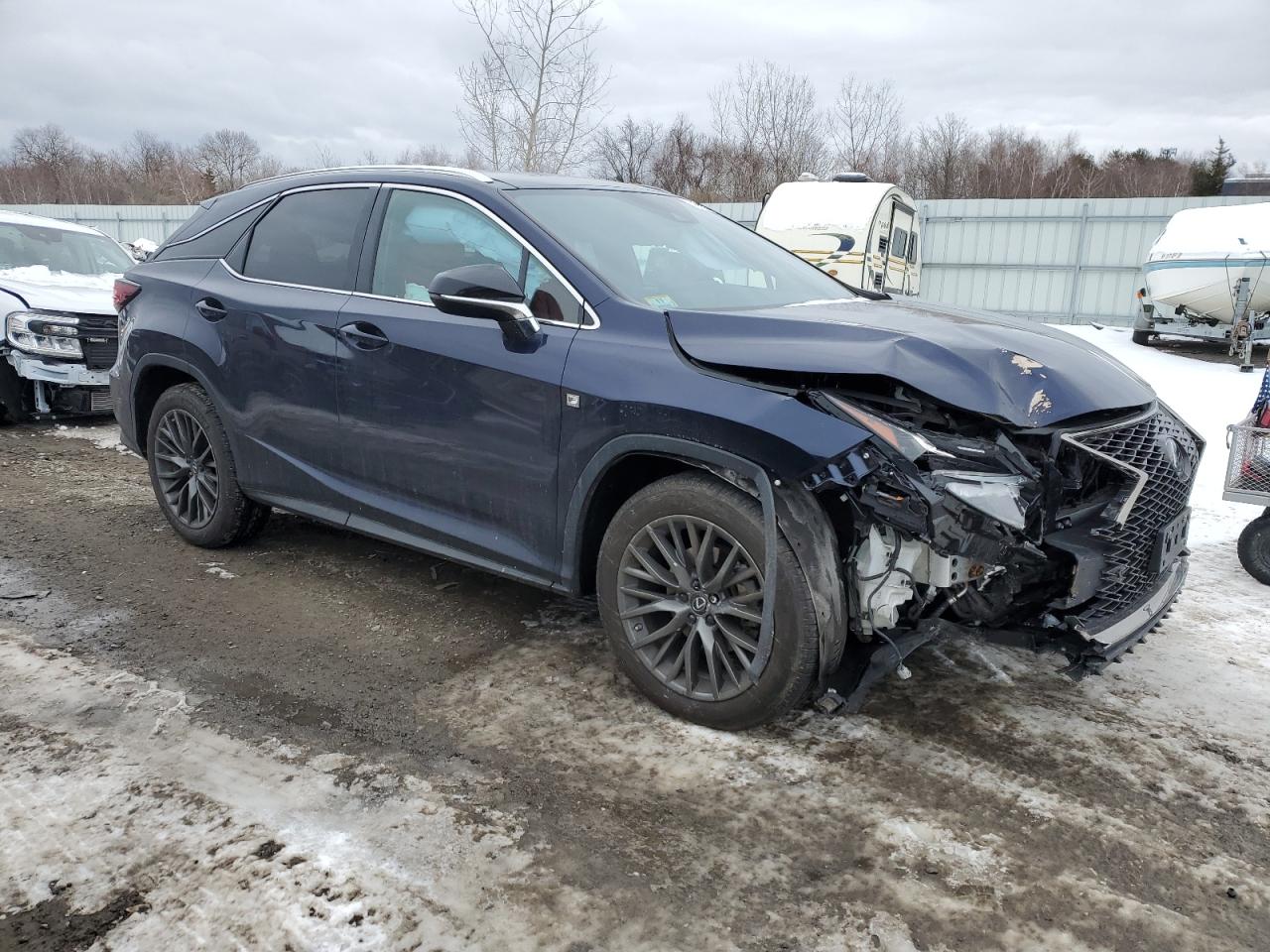 2022 LEXUS RX 350 F SPORT VIN:2T2YZMDA5NC355905