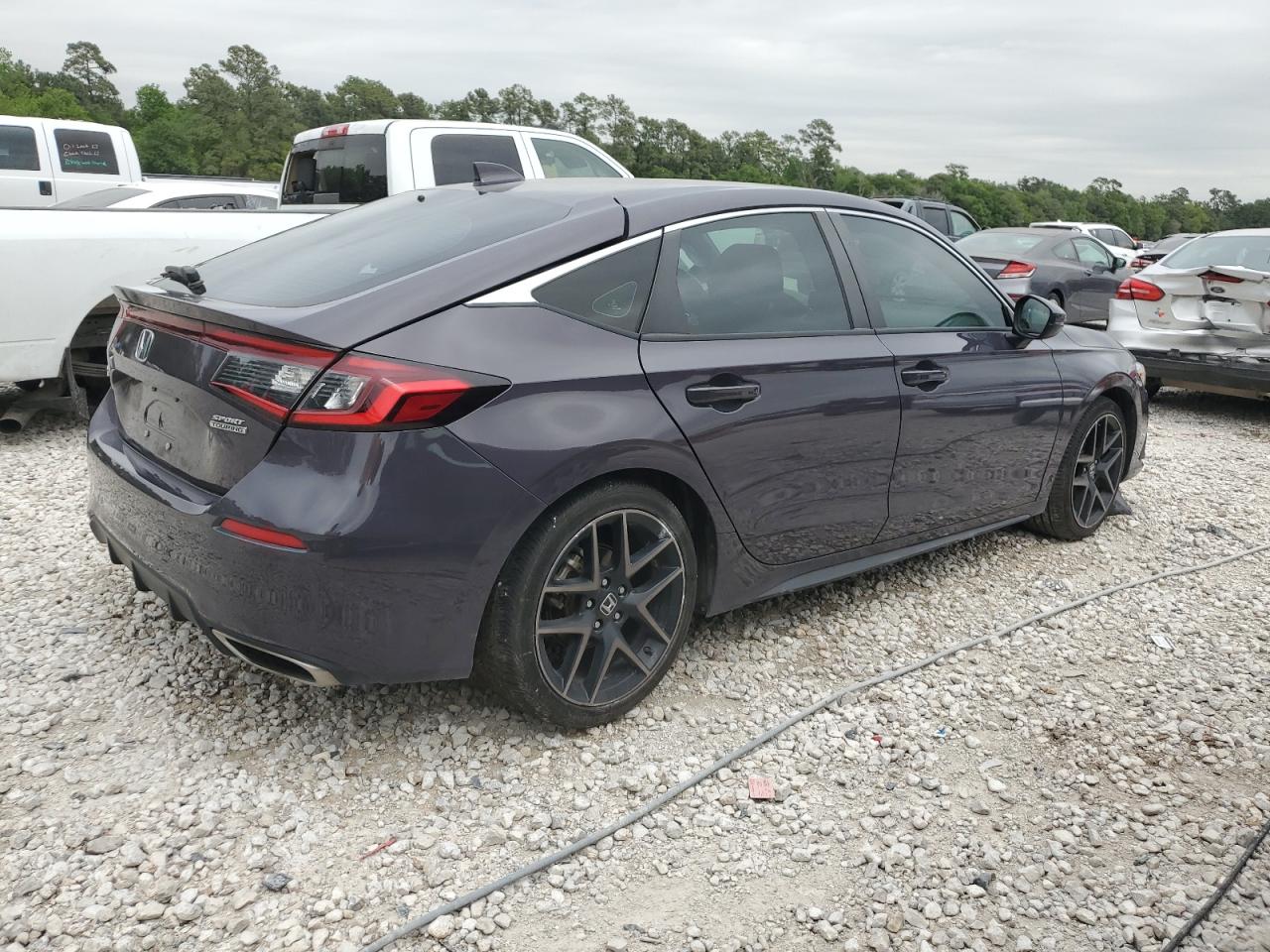 2022 HONDA CIVIC SPORT TOURING VIN:19XFL1H89NE021008