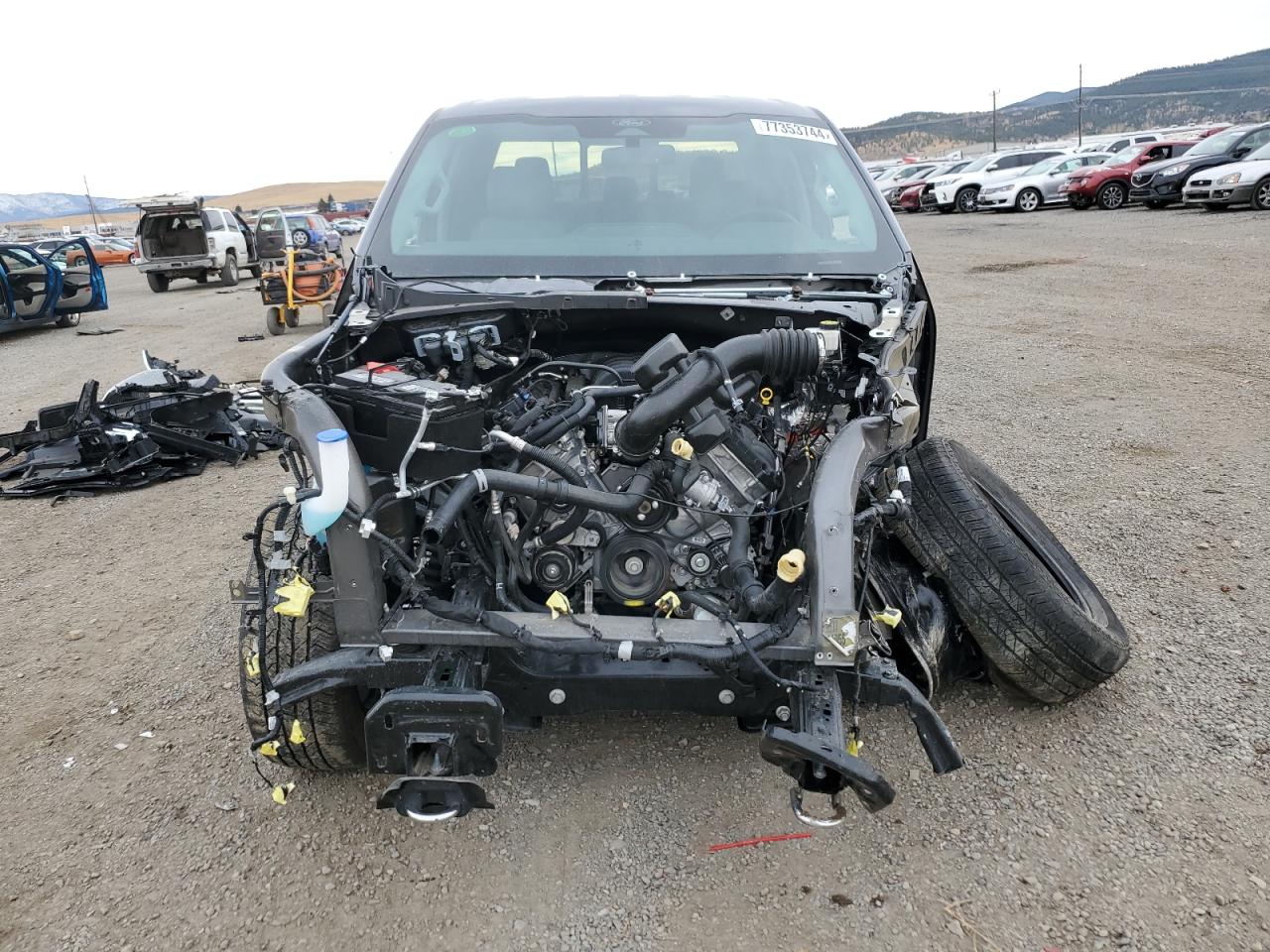 2024 FORD F150 LARIAT VIN:1FTFW5L59RFA59233