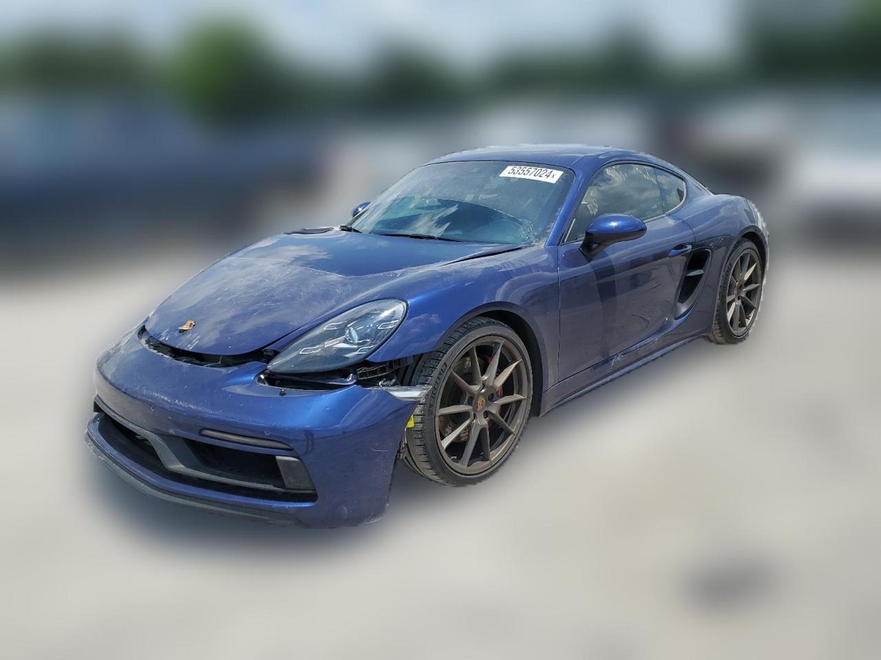 2022 PORSCHE CAYMAN GTS VIN:WP0AD2A81NS268351