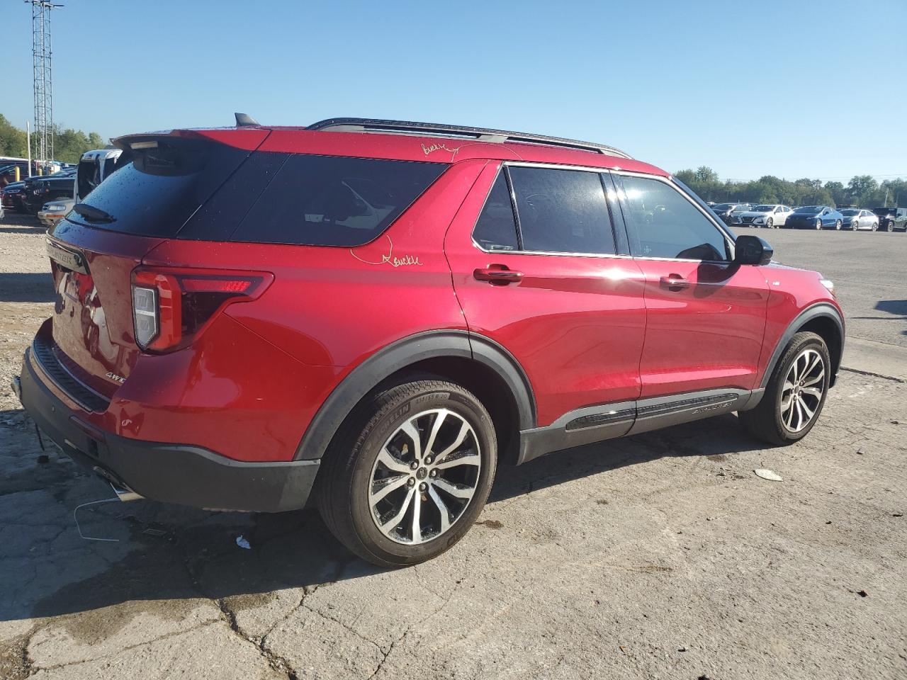 2022 FORD EXPLORER ST-LINE VIN:1FMSK8KH1NGB65120