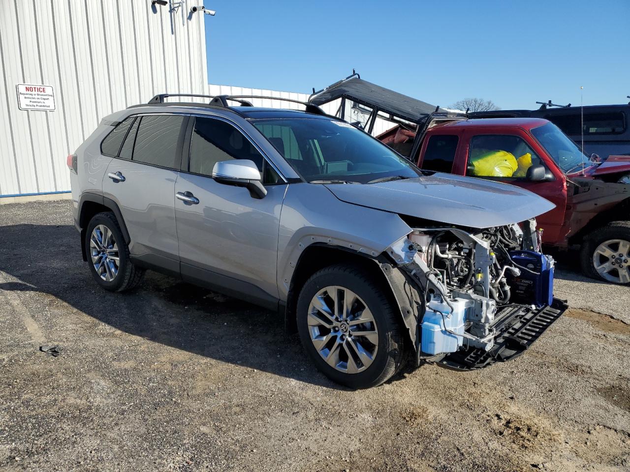 2022 TOYOTA RAV4 LIMITED VIN:JTMN1RFV1ND085800