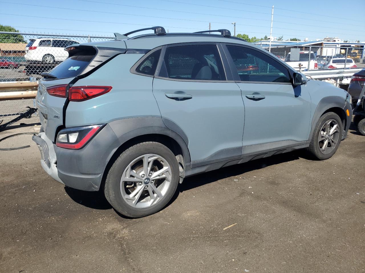 2022 HYUNDAI KONA SEL VIN:KM8K6CAB1NU922524