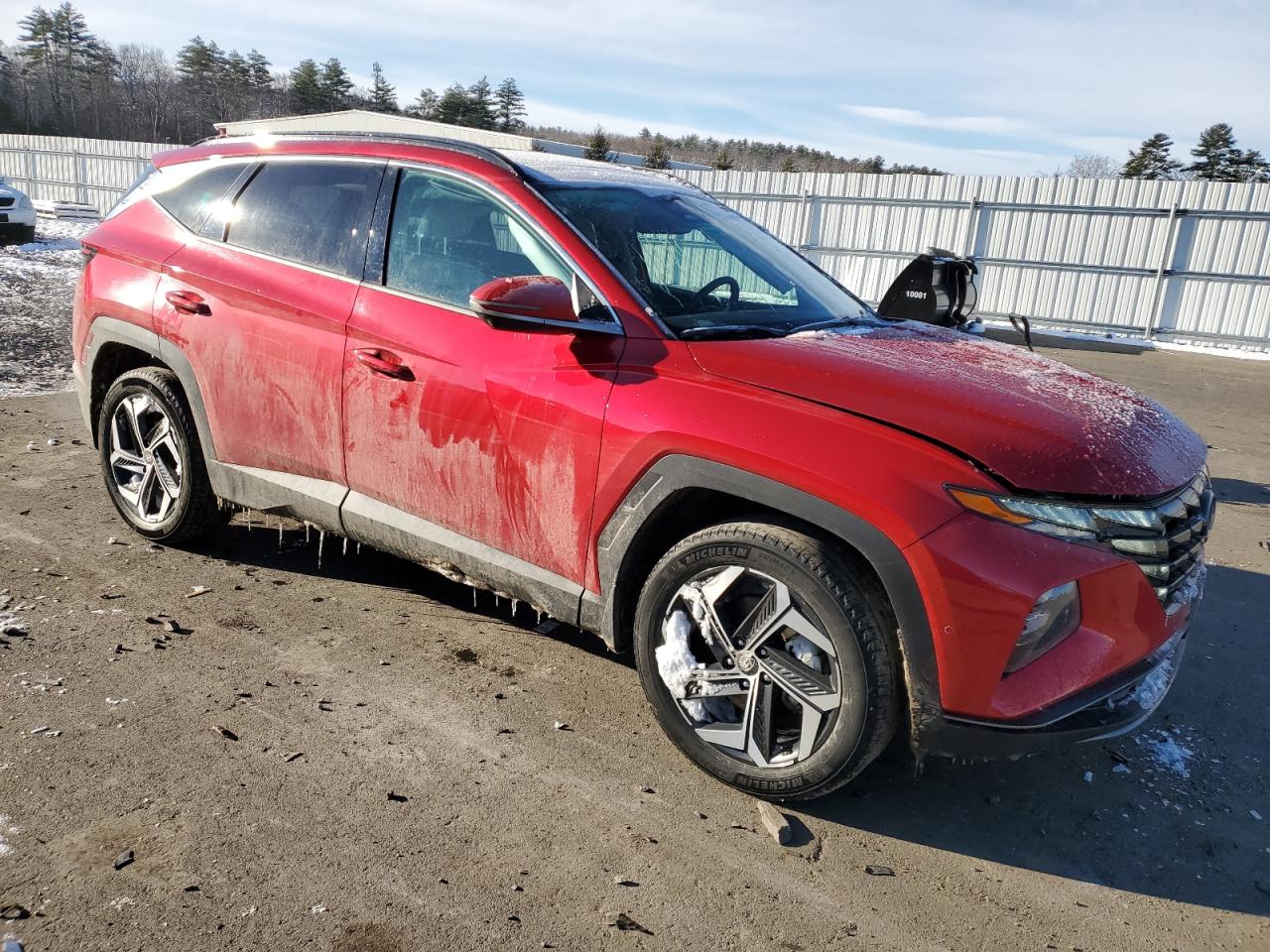 2022 HYUNDAI TUCSON LIMITED VIN:5NMJECAE1NH041326
