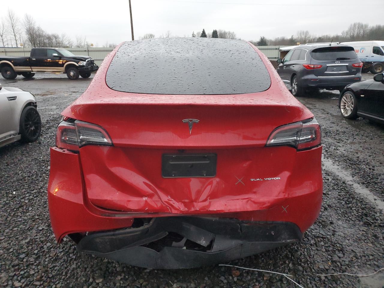 2023 TESLA MODEL Y  VIN:7SAYGAEE0PF888028