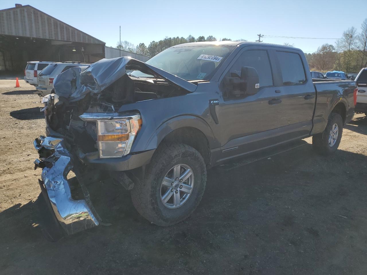 2022 FORD F150 SUPERCREW VIN:1FTFW1ED7NFB21459