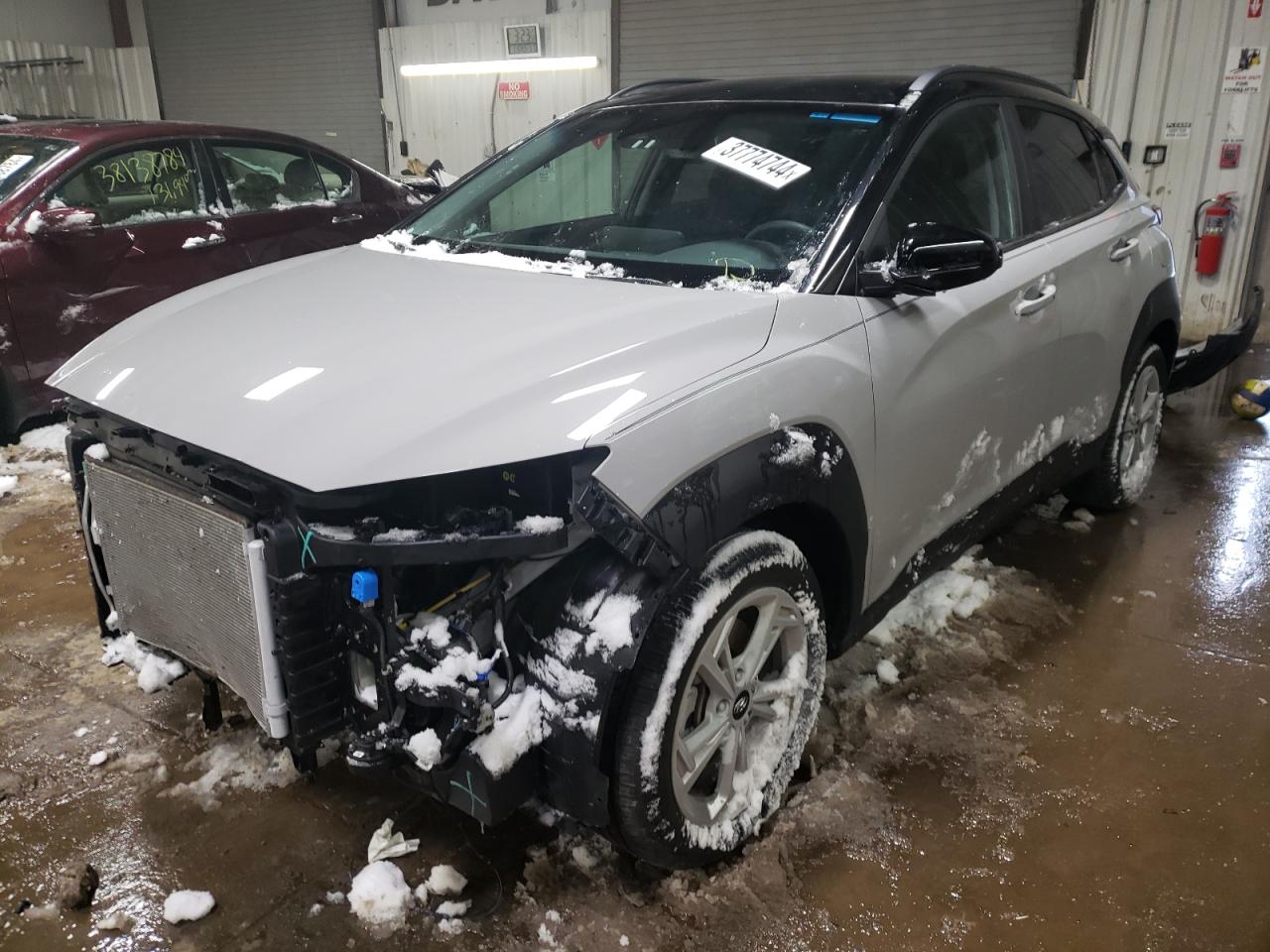2022 HYUNDAI KONA SEL VIN:KM8K6CAB2NU771516