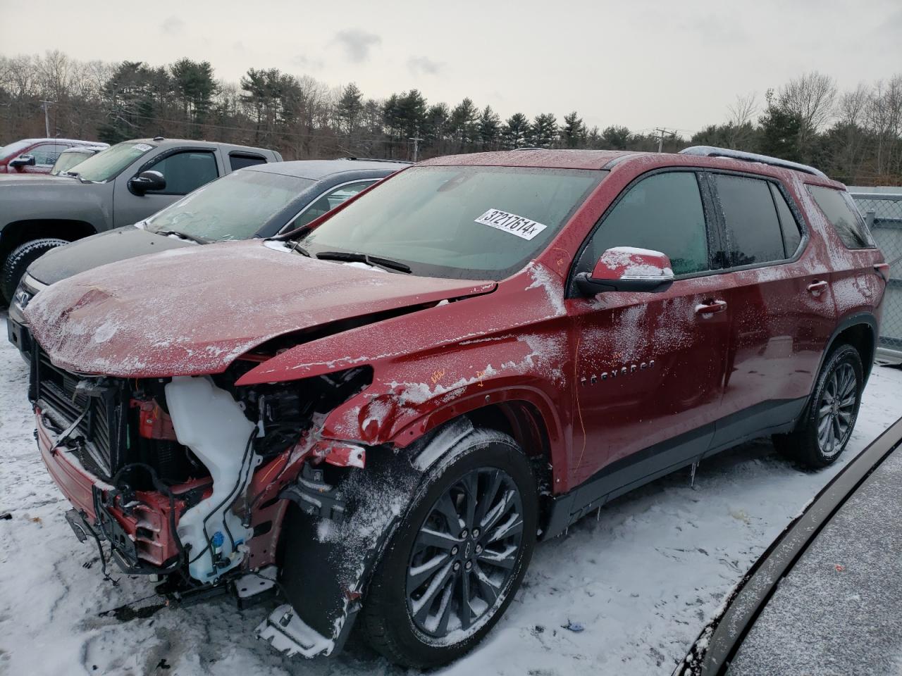 2022 CHEVROLET TRAVERSE RS VIN:1GNEVJKW6NJ170841