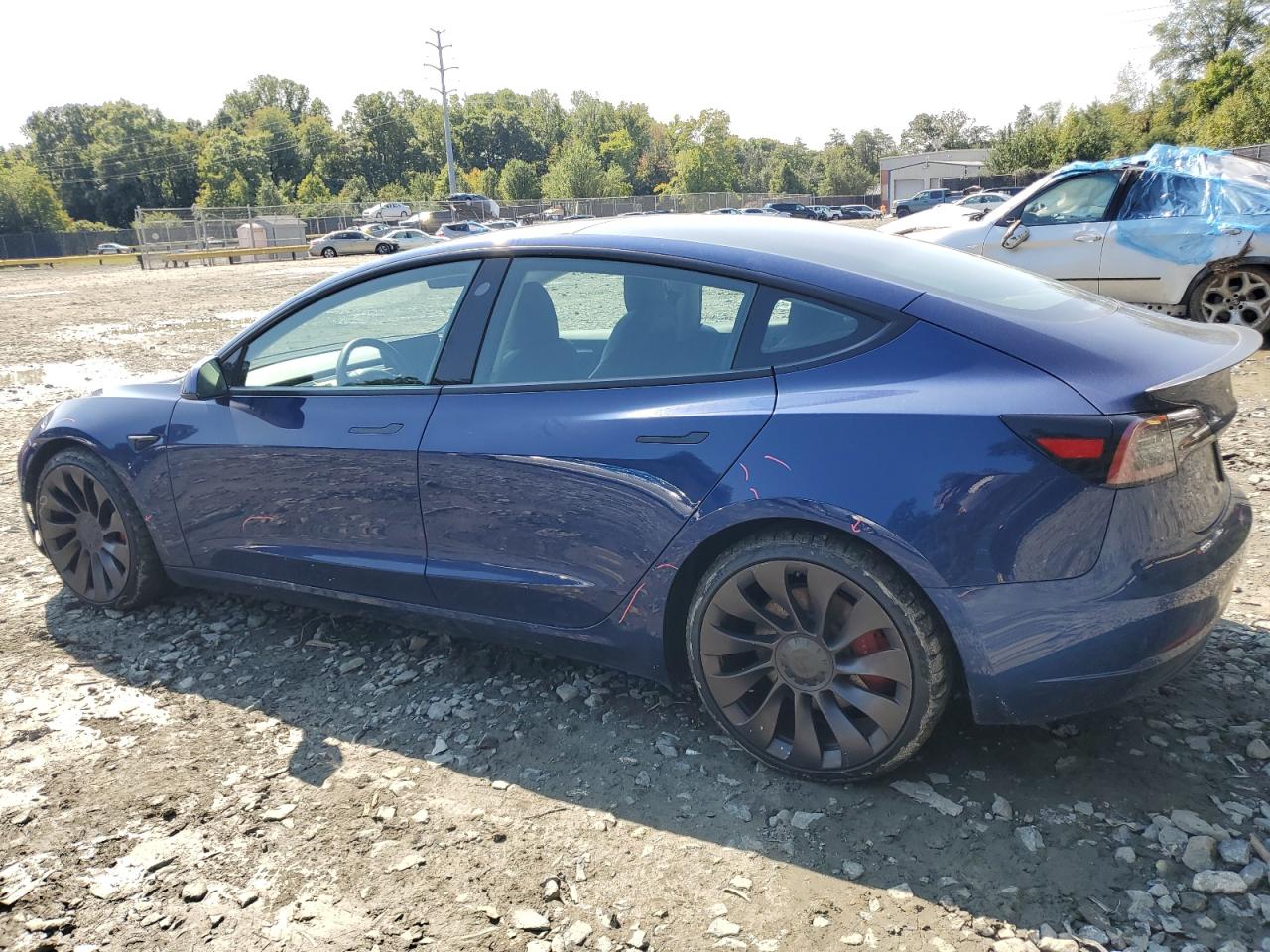 2022 TESLA MODEL 3  VIN:5YJ3E1EC1NF124116