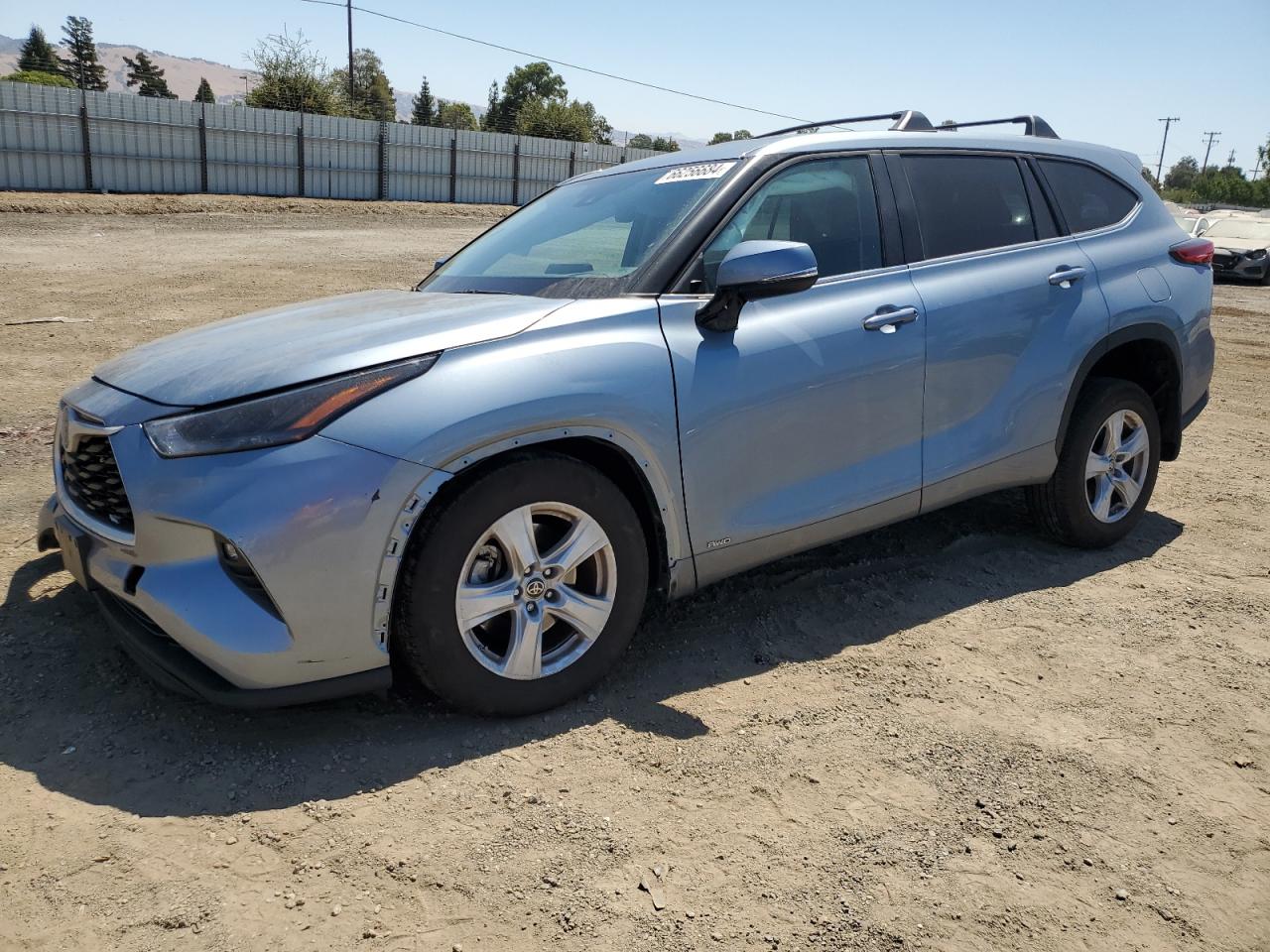 2023 TOYOTA HIGHLANDER HYBRID LE VIN:5TDBBRCH8PS126428