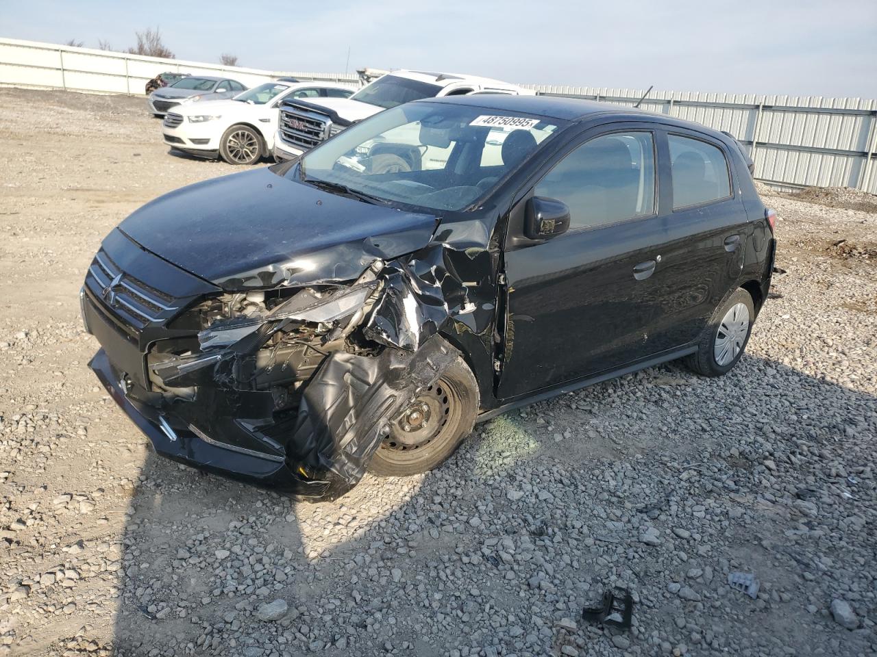 2022 MITSUBISHI MIRAGE ES VIN:ML32AUHJ5NH006821