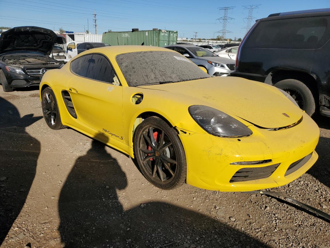 2023 PORSCHE CAYMAN S VIN:WP0AB2A88PK268128