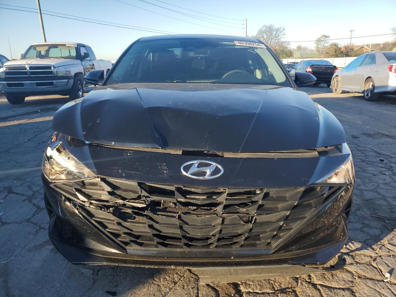 2022 HYUNDAI ELANTRA BLUE VIN:KMHLM4AJ4NU028332