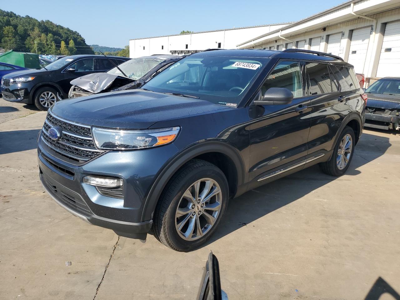 2022 FORD EXPLORER XLT VIN:1FMSK8DH2NGC29257