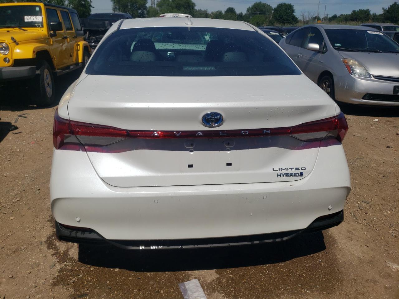 2022 TOYOTA AVALON LIMITED VIN:4T1DA1AB7NU015711