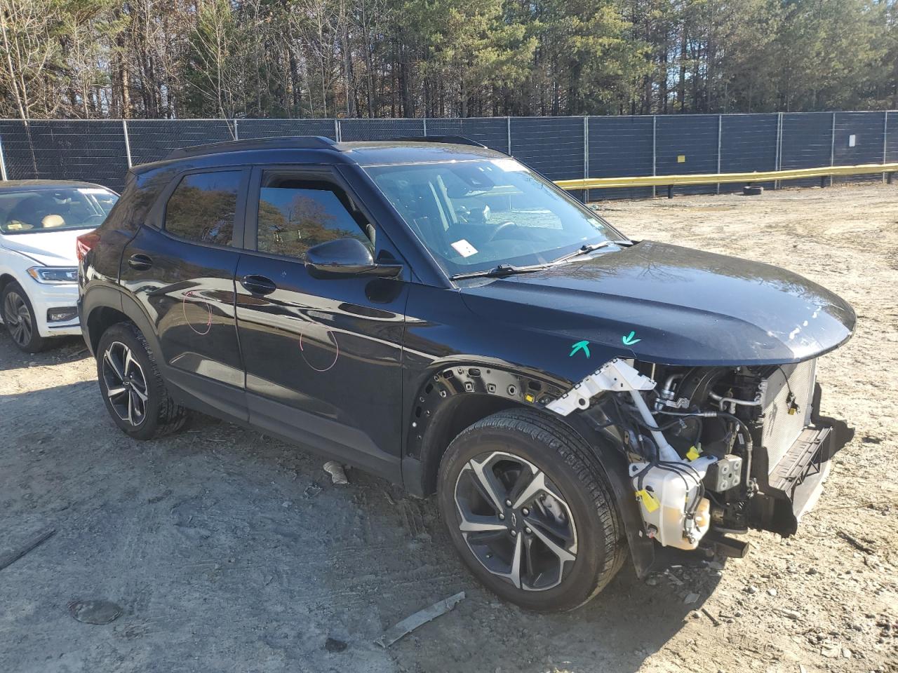 2022 CHEVROLET TRAILBLAZER RS VIN:KL79MUSL3NB137484