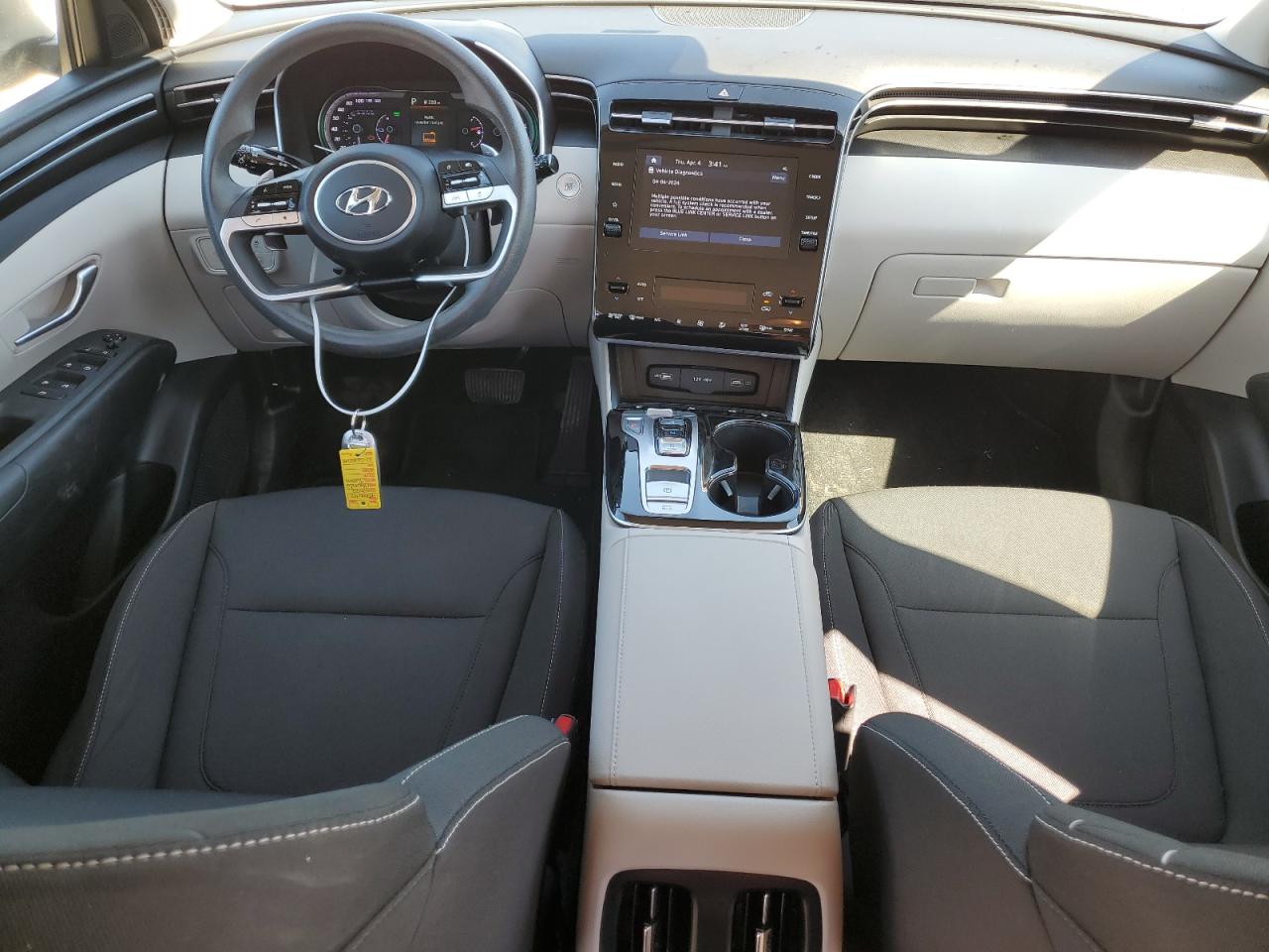 2022 HYUNDAI TUCSON BLUE VIN:KM8JBCA13NU022318