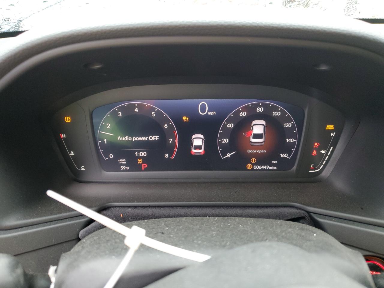 2024 HONDA ACCORD EX VIN:1HGCY1F36RA009727