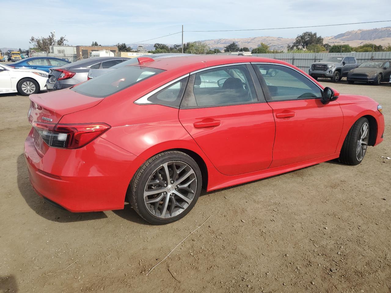 2022 HONDA CIVIC TOURING VIN:2HGFE1F91NH316082