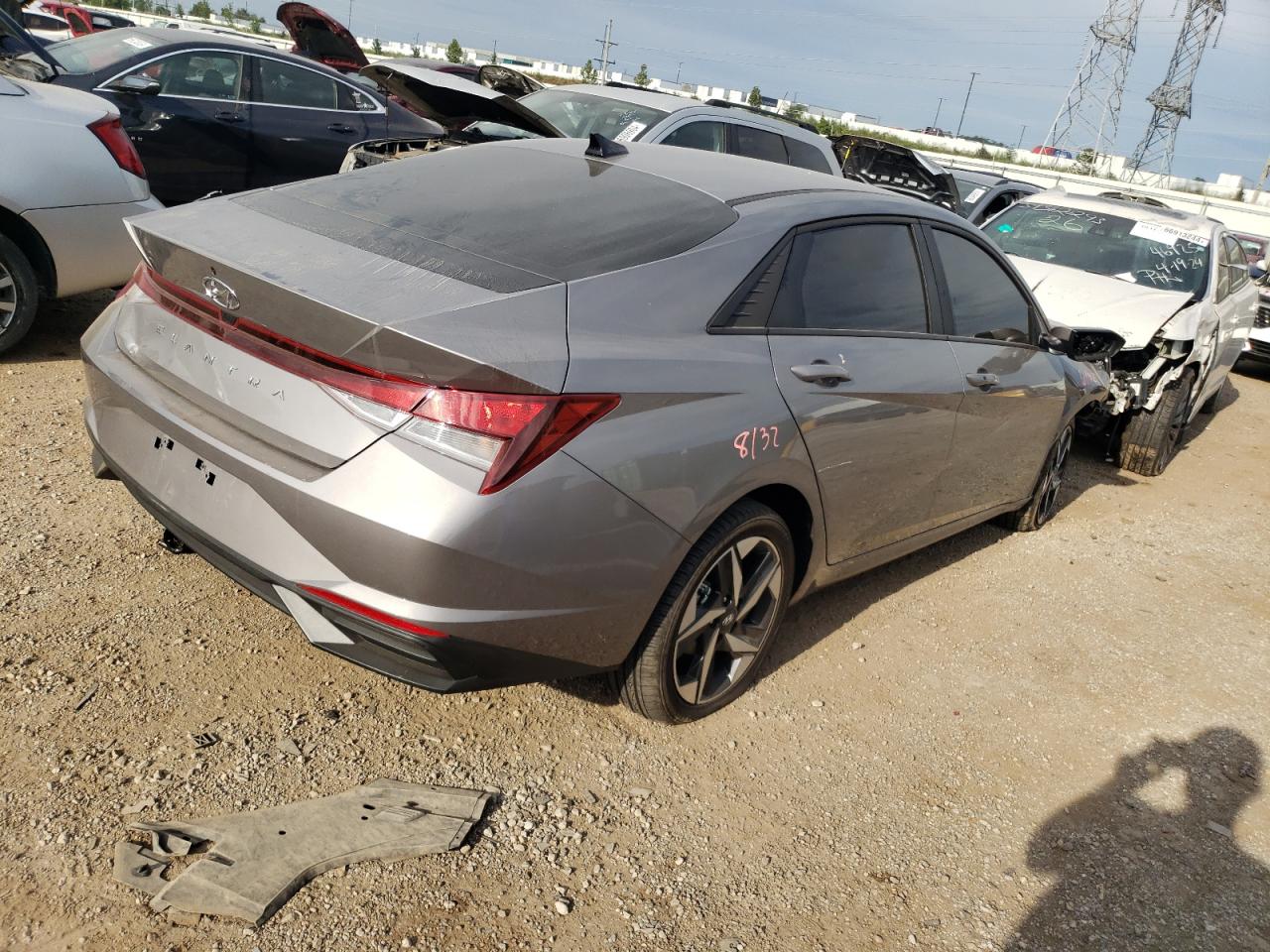 2023 HYUNDAI ELANTRA SEL VIN:KMHLS4AG6PU597440