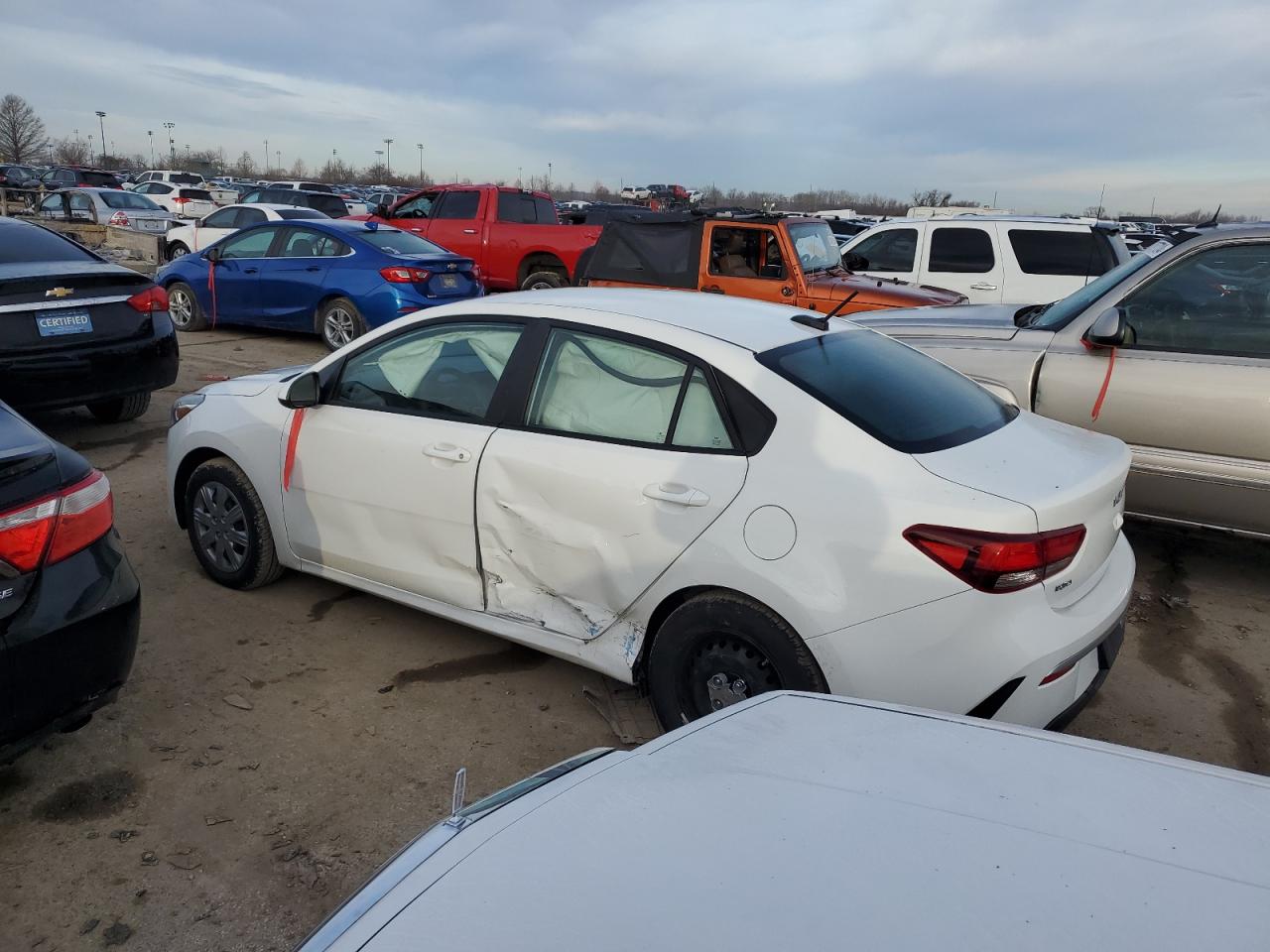 2022 KIA RIO LX VIN:3KPA24AD3NE433737