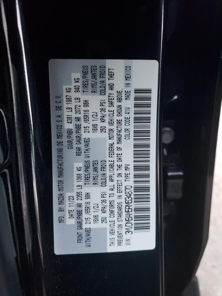 2024 MAZDA CX-30  VIN:3MVDMBAM5RM634870