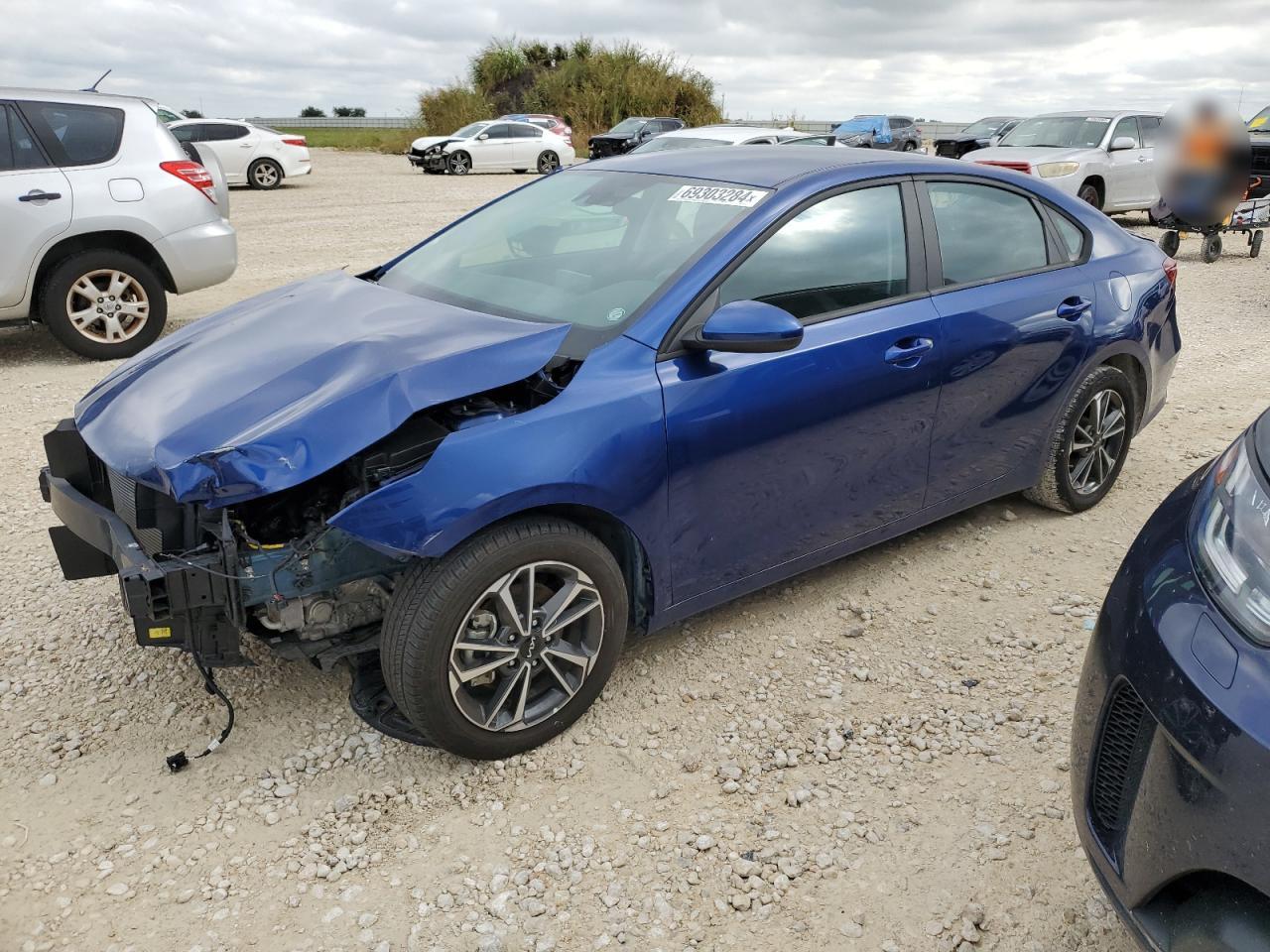 2022 KIA FORTE FE VIN:3KPF24AD5NE497185