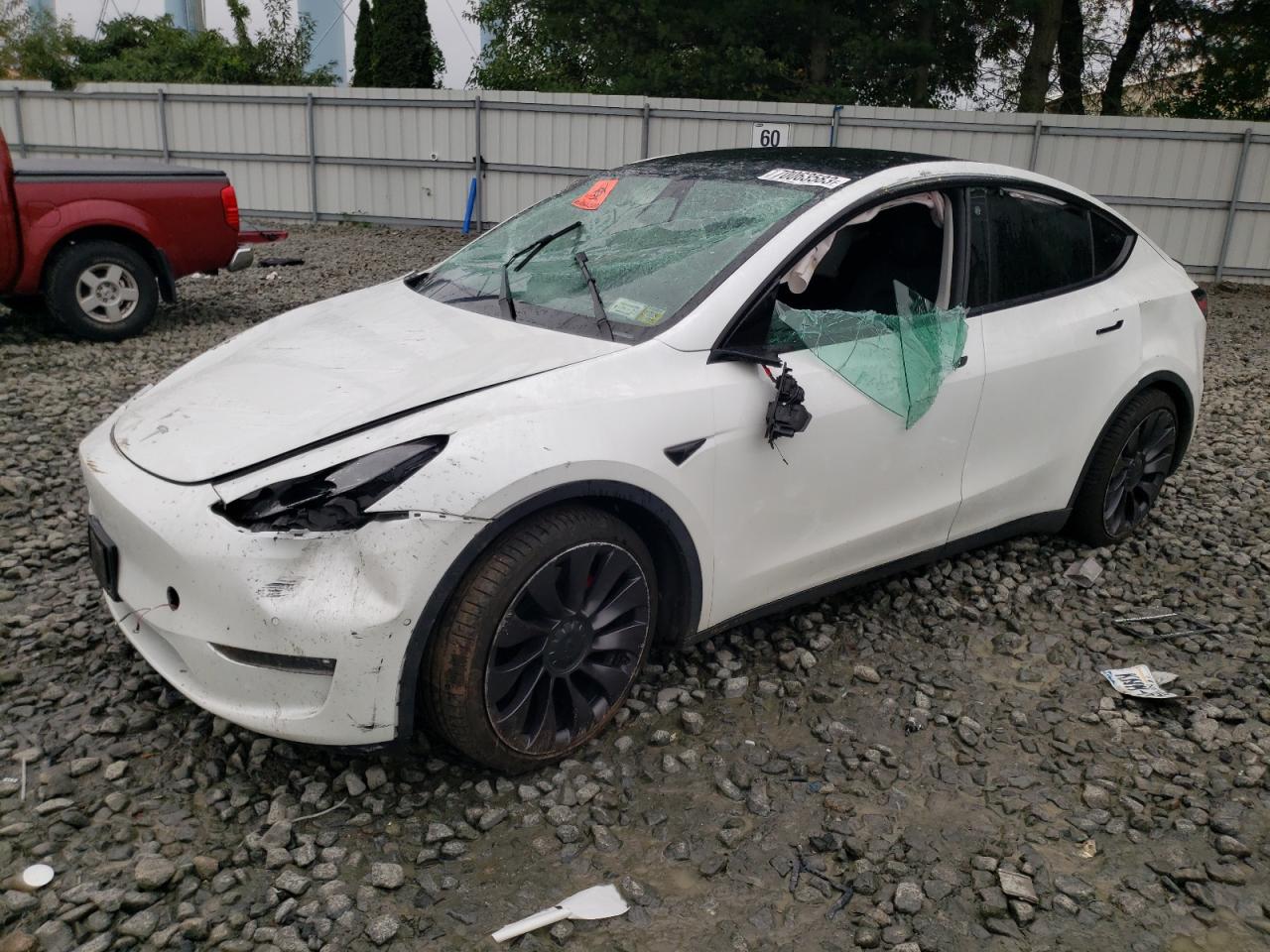 2022 TESLA MODEL Y  VIN:7SAYGDEF3NF312585