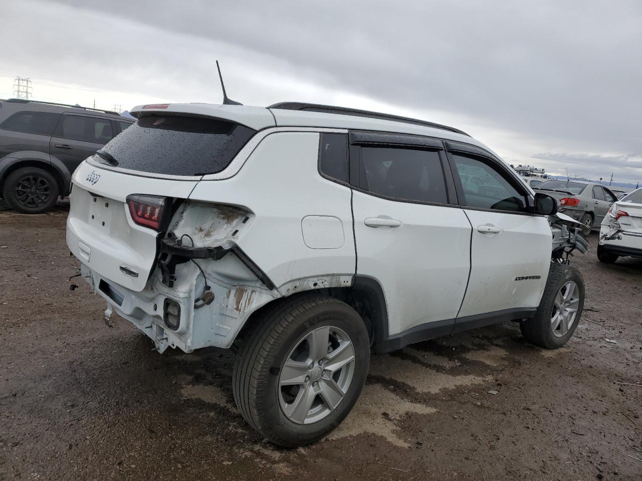 2022 JEEP COMPASS LATITUDE VIN:3C4NJCBB4NT198580