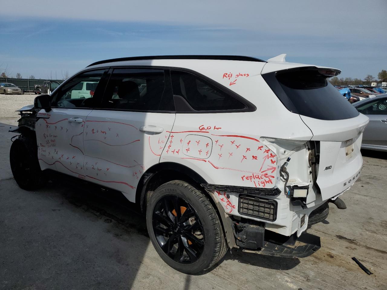 2022 KIA SORENTO SX VIN:5XYRKDLF1NG129925