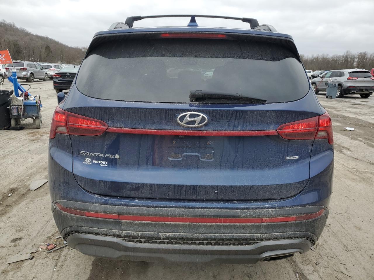 2022 HYUNDAI SANTA FE SEL VIN:5NMS6DAJ2NH480264
