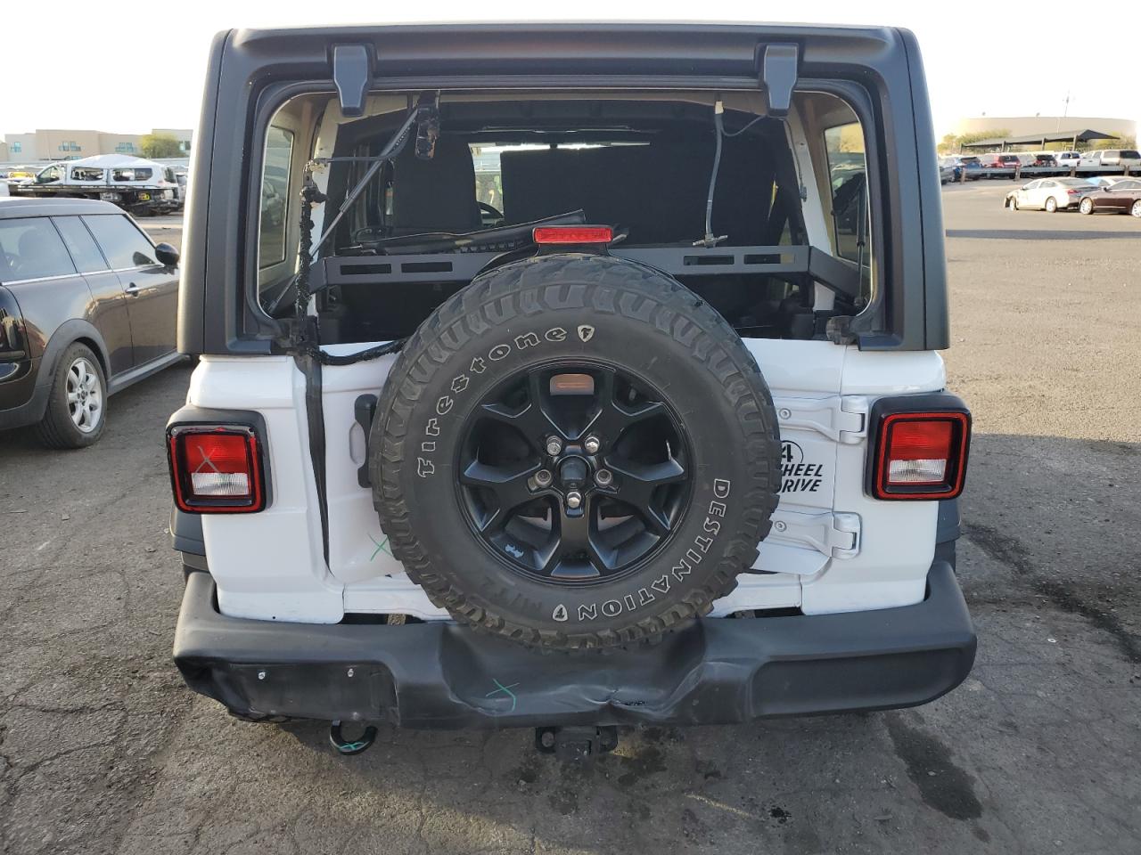 2022 JEEP WRANGLER UNLIMITED SPORT VIN:1C4HJXDG2NW139230