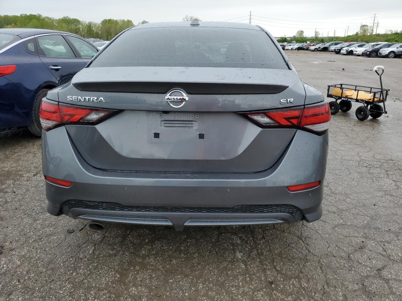 2022 NISSAN SENTRA SR VIN:3N1AB8DV7NY270362