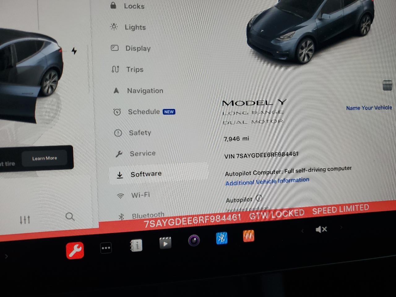 2024 TESLA MODEL Y  VIN:7SAYGDEE6RF984461
