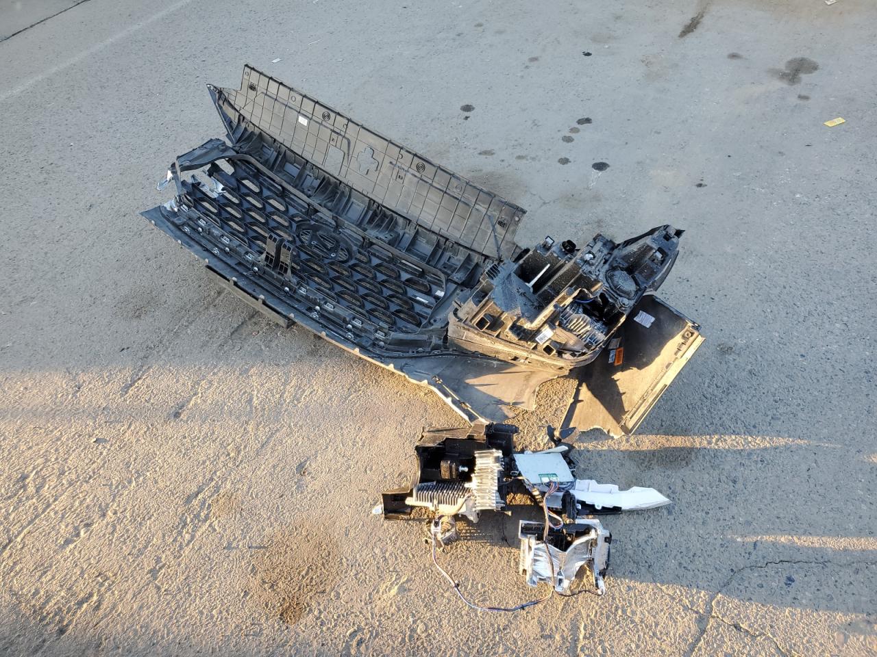 2022 HYUNDAI SANTA FE BLUE VIN:KM8S2DA19NU058959