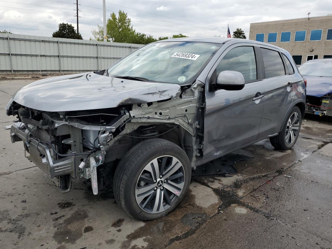 2022 MITSUBISHI OUTLANDER SPORT ES VIN:JA4ARUAU3NU019509