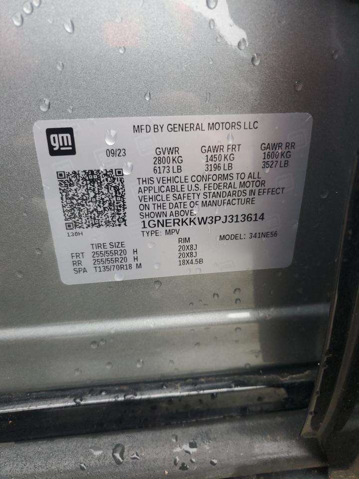 2023 CHEVROLET TRAVERSE PREMIER VIN:1GNERKKW3PJ313614