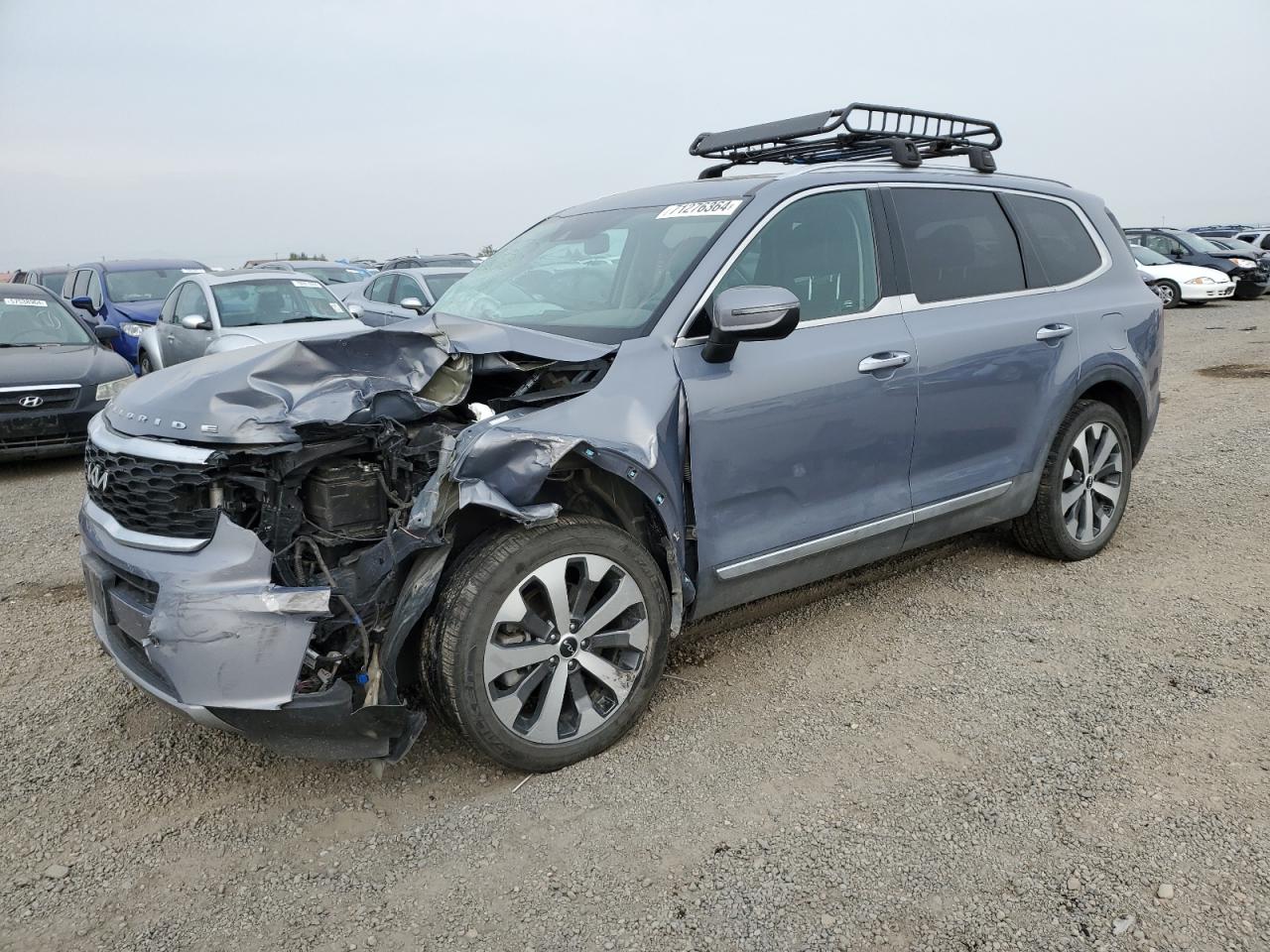 2022 KIA TELLURIDE S VIN:5XYP6DHC9NG214439
