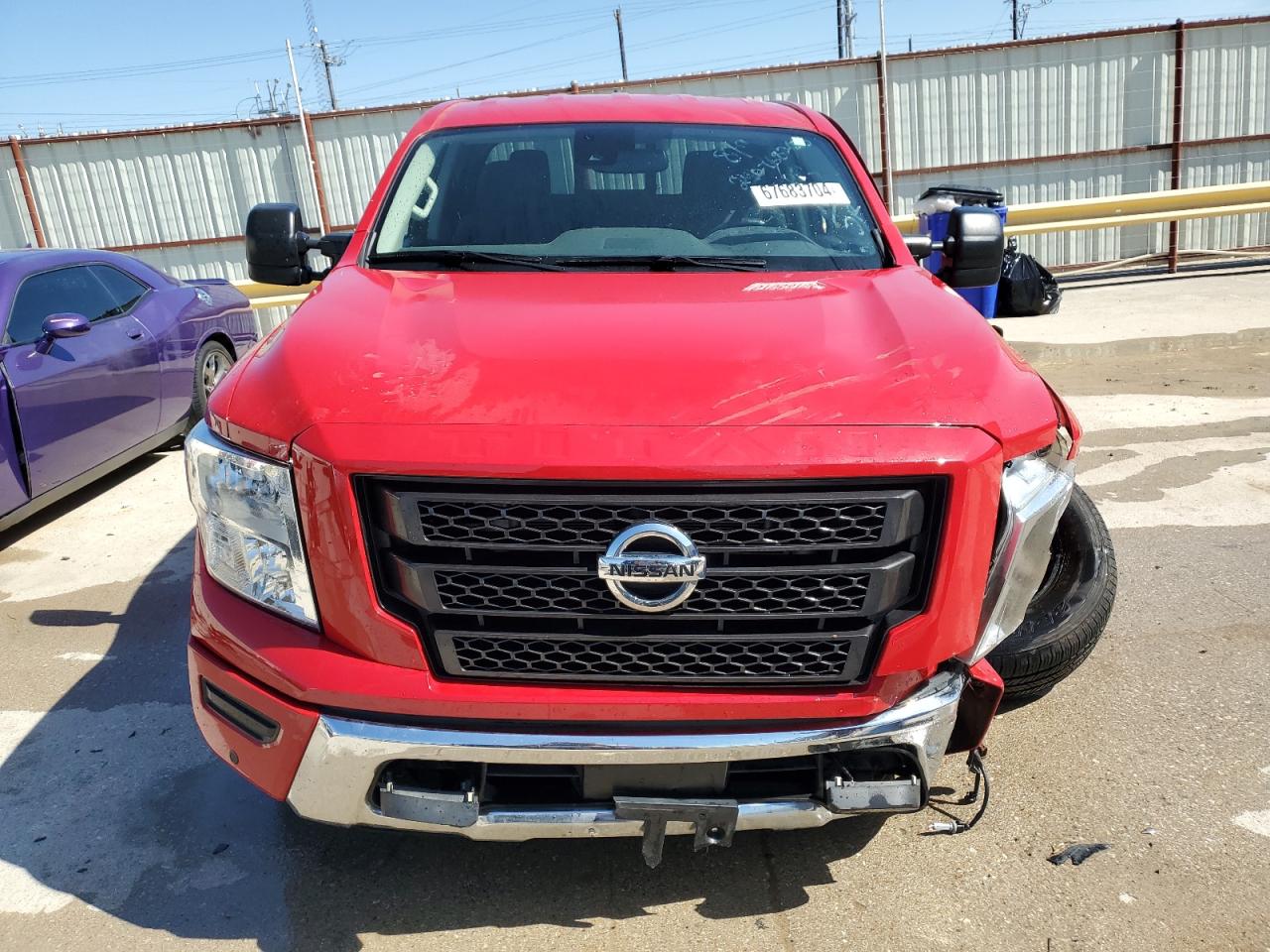 2022 NISSAN TITAN SV VIN:1N6AA1ED3NN105884