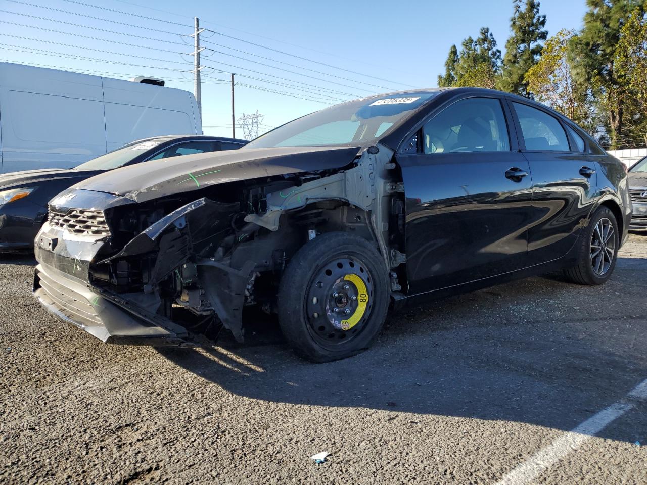 2022 KIA FORTE FE VIN:3KPF24AD7NE435464