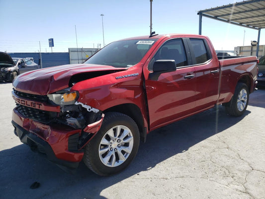 2022 CHEVROLET SILVERADO LTD C1500 CUSTOM VIN:1GCRWBEK9NZ190315