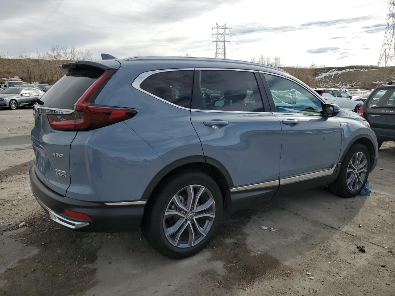 2022 HONDA CR-V TOURING VIN:5J6RT6H91NL034095