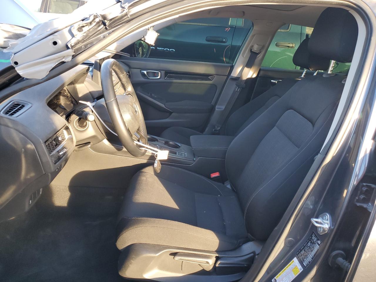 2022 HONDA CIVIC EX VIN:JHMFE1F75NX008470