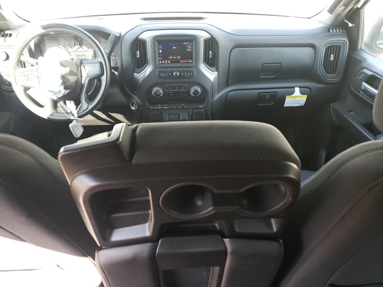 2022 CHEVROLET SILVERADO K1500 CUSTOM VIN:1GCPDBEK4NZ587007